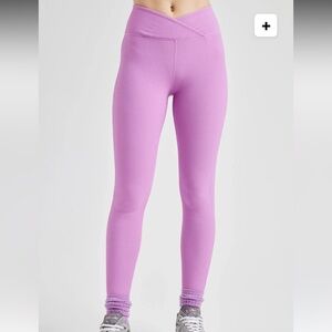 YEAR OF OURS RIBBED PINK VERONICA LEGGINGS